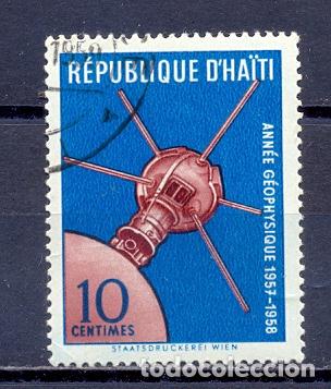 Sellos: Haiti, 1958, a&ntilde;o geofisico - Foto 1