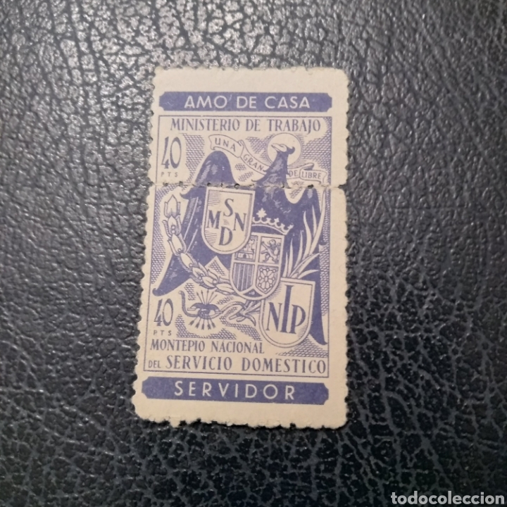 Sellos: Cup&oacute;n completo servicio domestico - Foto 1