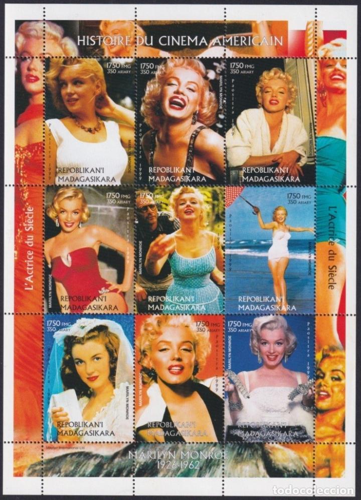 Sellos: F-EX20554 MADAGASCAR MNH 1999 SHEET MARILYN MONROE - Foto 2