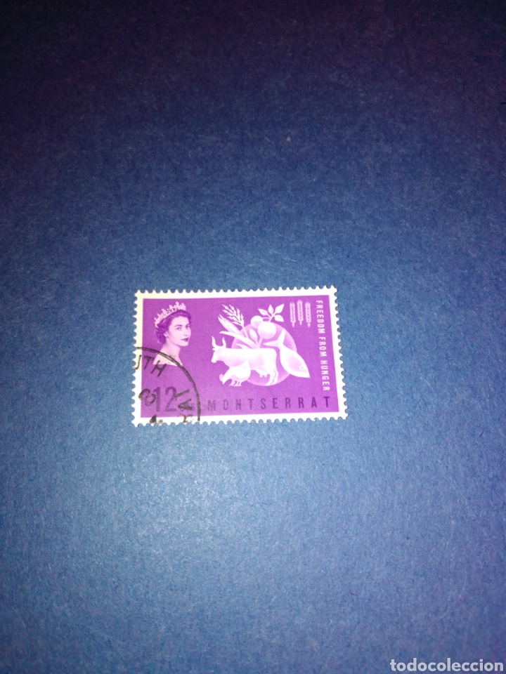 Briefmarken: A&ntilde;o contra el hambre. Montserrat Isabel II