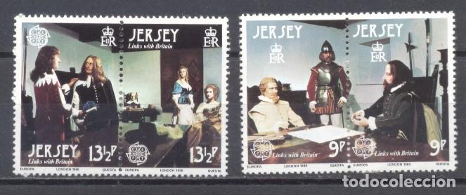 Sellos: Jersey,1980, nuevos, restos de charnela - Foto 1