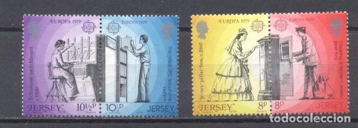 Sellos: Jersey,1979, nuevos, restos de charnela - Foto 1