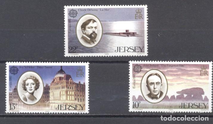 Sellos: Jersey,1985, nuevo, restos de charnela - Foto 1