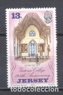 Sellos: Jersey,1977, nuevo, restos de charnela - Foto 1
