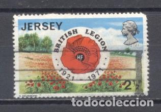 Briefmarken: Jersey,1971,usado, legion britanica