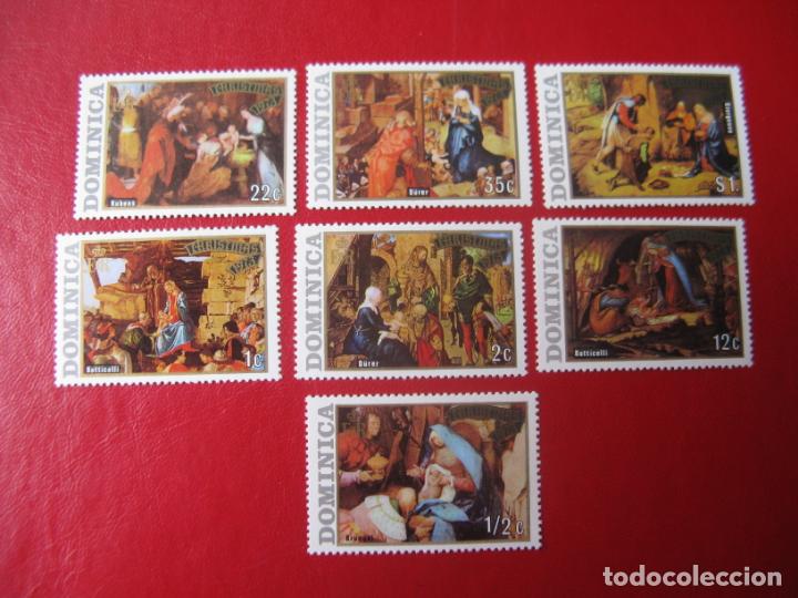 Sellos: *dominica, 1973, navidad, Yvert 368/74 - Foto 1