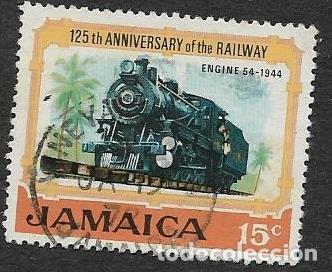 Sellos: JAMAICA YVERT 335 LOCOMOTORA - Foto 1