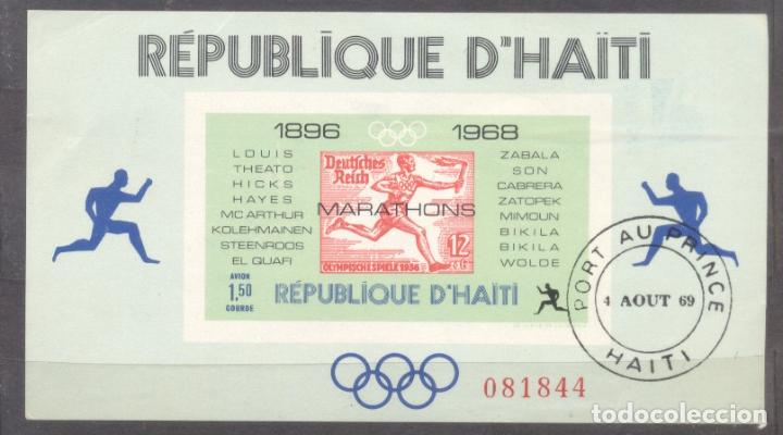 Sellos: Haiti, 1968, maraton olimpico - Foto 1