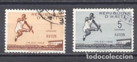 Sellos: Haiti, preobliterados - Foto 1