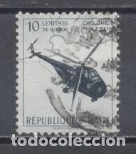 Sellos: Haiti, usado, elicoptero - Foto 1