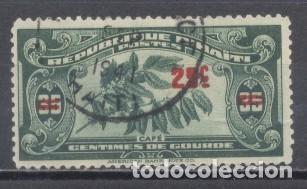 Sellos: Haiti, 1940, usado, sobrecargado - Foto 1