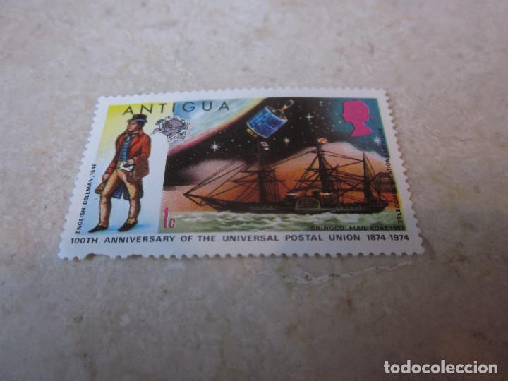 Briefmarken: SELLO 1C ANTIGUA - 100TH ANNIVERSARY OF THE UNIVERSAL POSTAL UNION 1874-1974