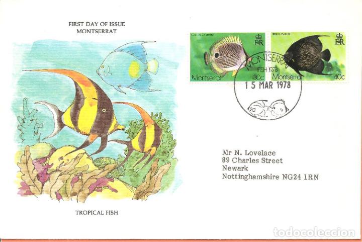 Sellos: SPD -FDC MONTSERRAT, PECES 1978 - Foto 1