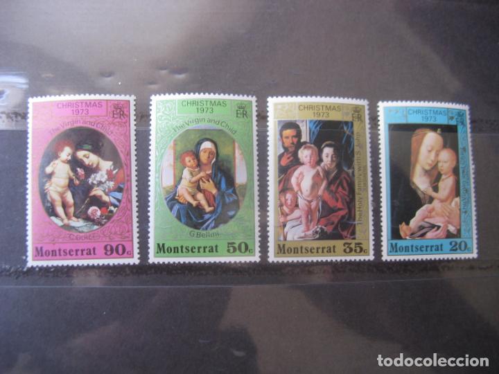 Sellos: montserrat, 1973, navidad, Yvert 296/9 - Foto 1