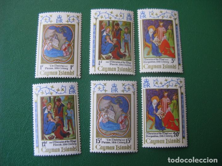 Sellos: *islas caiman, 1971, navidad, Yvert 293/98 - Foto 1