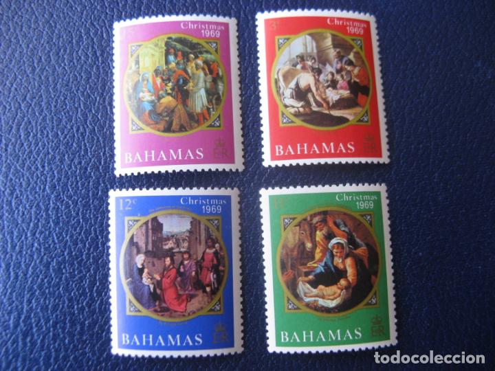 Sellos: *bahamas, 1969, navidad, Yvert 283/86 - Foto 1