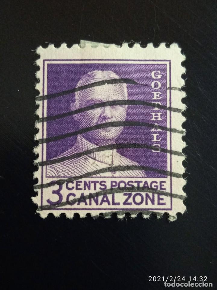 Sellos: REPUBLICA DEL PANAMA 3 CENT, GOETHALS A&Ntilde;O 1939. - Foto 1