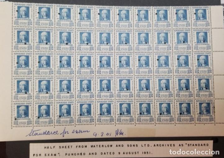 Briefmarken: O) 1951 HAIT&Iacute;, PUNCH, REINA ISABELLA I.ANIVERSARIO DE NACIMIENTO, WATEWRLOW AND SONS , SCT C56 30c,