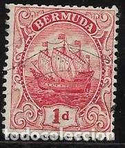 Sellos: BERMUDAS YVERT 40 BARCOS - Foto 1