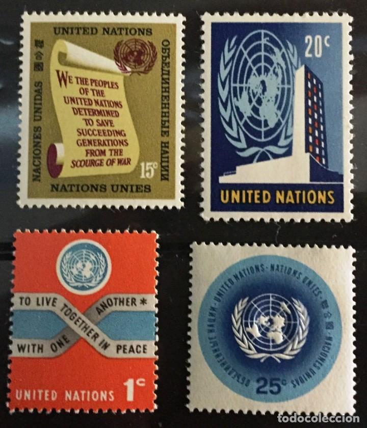 Briefmarken: Naciones Unidas-New York.- Emblemas