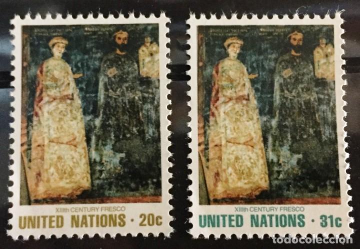 Francobolli: Naciones Unidas-New York.- El arte de Naciones Unidas