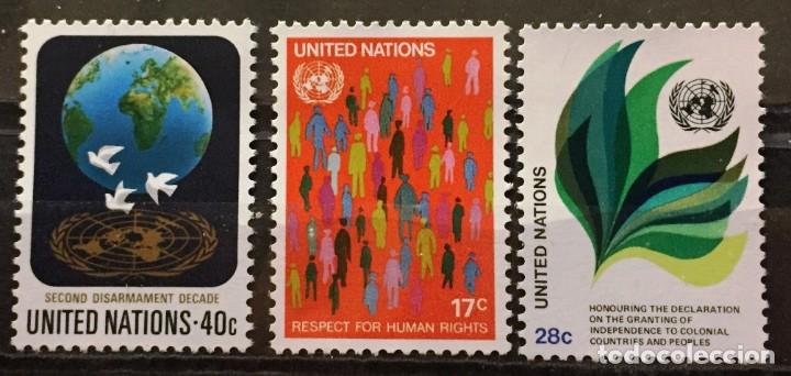 Francobolli: Naciones Unidas-New York.- Simbolos