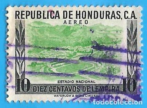 Sellos: HONDURAS. 1956. ESTADIO NACIONAL - Foto 1