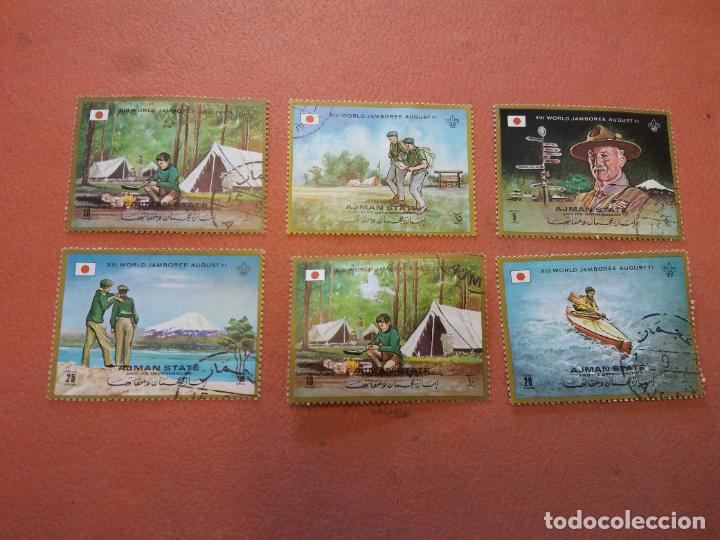 Sellos: SELLOS. JAMBOREE SCOUT. AJMAN STATE. 1971 - Foto 1
