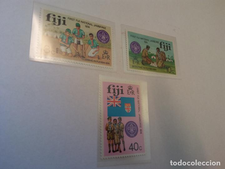 Sellos: SELLOS. JAMBOREE SCOUT. FIJI - Foto 1