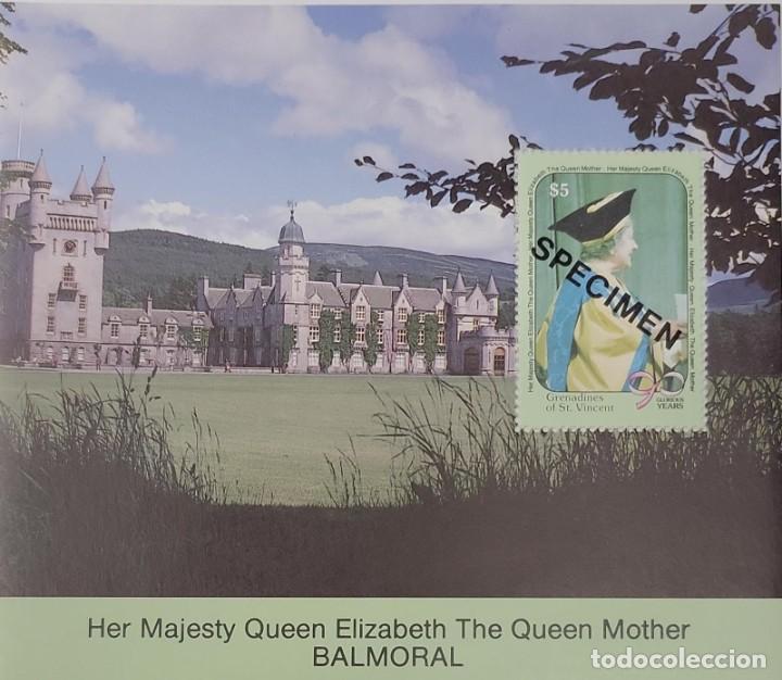 Briefmarken: O-m) 1990 GRANADINAS, MUESTRA, SU MAJESTAD REINA ELIZABETH, LA REINA MADRE, BALMORAL, CASTILLO, ARQU