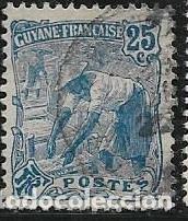 Sellos: GUAYANA FRANCESA YVERT 56 - Foto 1