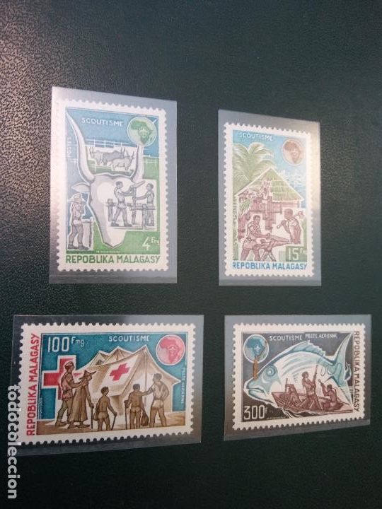 Sellos: SELLOS. JAMBOREE SCOUT. REPOBLIKA MALAGASY - Foto 1