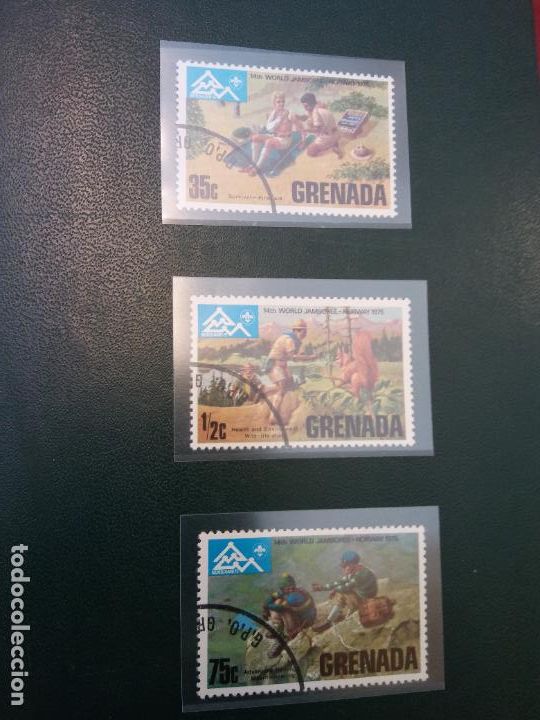 Sellos: SELLOS. JAMBOREE SCOUT. GRENADA. - Foto 1