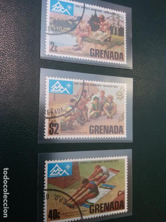 Sellos: SELLOS. JAMBOREE SCOUT. GRENADA. - Foto 1