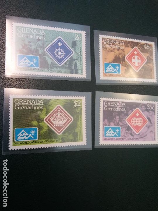 Sellos: SELLOS. JAMBOREE SCOUT. GRENADA. - Foto 1