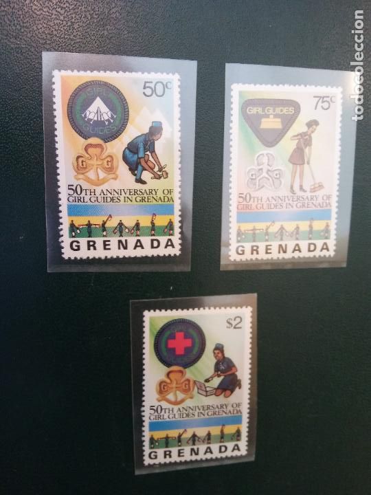 Sellos: SELLOS. JAMBOREE SCOUT. GRENADA. - Foto 1