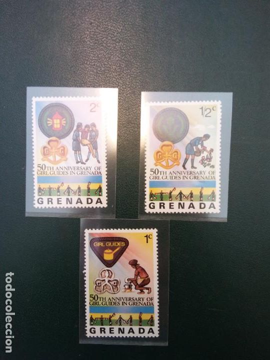 Sellos: SELLOS. JAMBOREE SCOUT. GRENADA. - Foto 1
