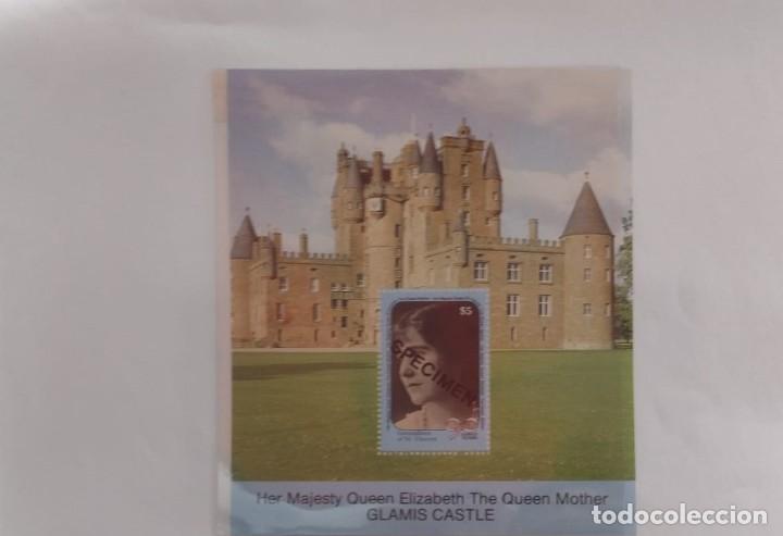 Timbres: O) GRANADINAS 1991, MUESTRA, CASTILLO DE GLADIS SIGLO XV, MADRE DE LA REINA ELIZABETH, CUMPLEA&Ntilde;OS, X