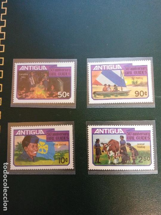 Sellos: SELLOS. JAMBOREE SCOUT. ANTIGUA, BARBUDA - Foto 1