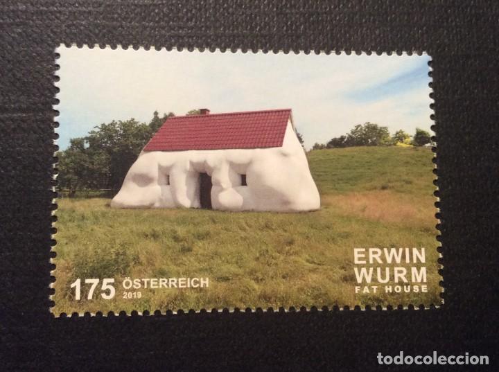 Sellos: ARQUITECTURA. AUSTRIA A&Ntilde;O 2019. GRANJA - Foto 1
