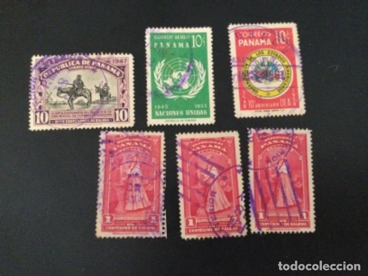 Sellos: Sellos a&ntilde;os 50 de Panam&aacute; - Foto 2