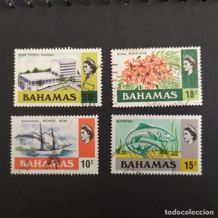 Sellos: ## Sello usado Bahamas 4 sellos ## - Foto 1