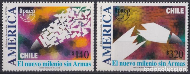 Sellos: F-EX27165 CHILE 1999 MNH UPAEP NEW MILLENIUM WITHOUT ARMS. - Foto 3