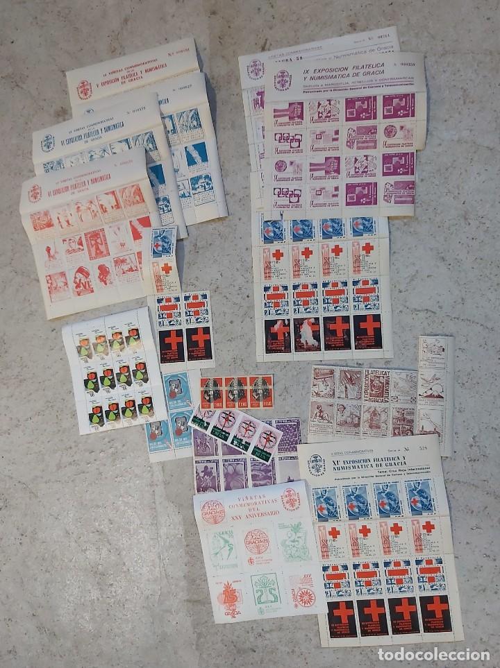 Sellos: Lote de 200 vi&ntilde;etas variadas - Foto 1