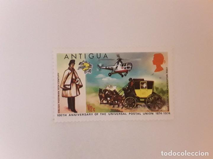 Sellos: A&Ntilde;O 1974 ANTIGUA SELLO USADO - Foto 1