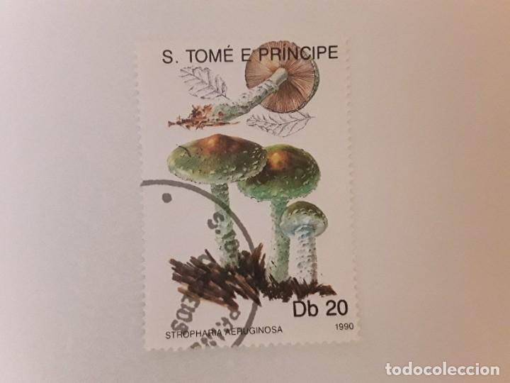 Sellos: A&Ntilde;O 1990 SANTO TOME Y PRINCIE SELLO USADO