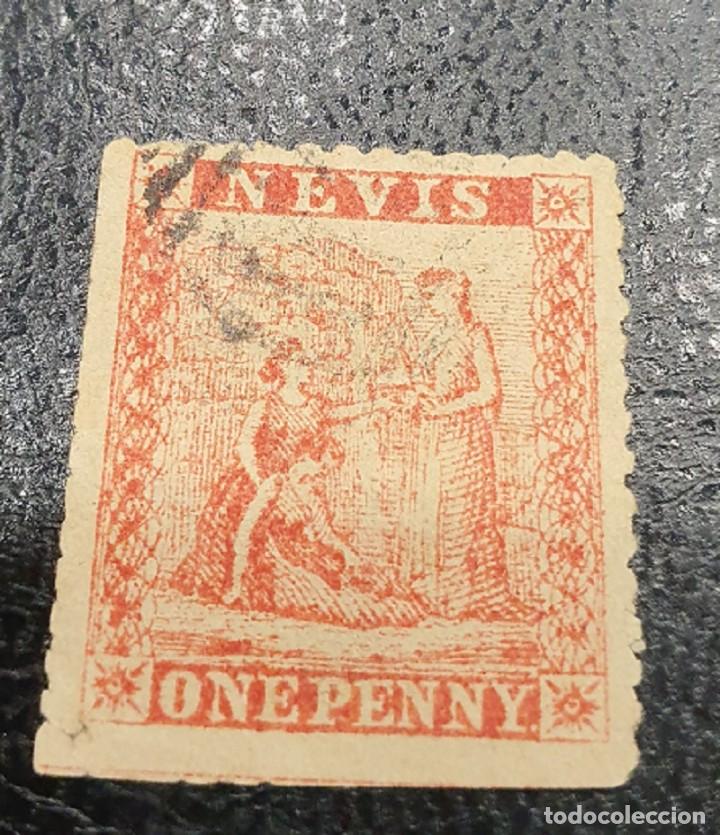 Sellos: COLONIAS INGLESAS. NEVIS - Foto 1