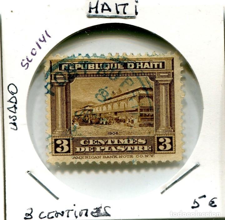 Sellos: 3 CENTIMES HAITI ( USADO ) ( SLO141 ) - Foto 1