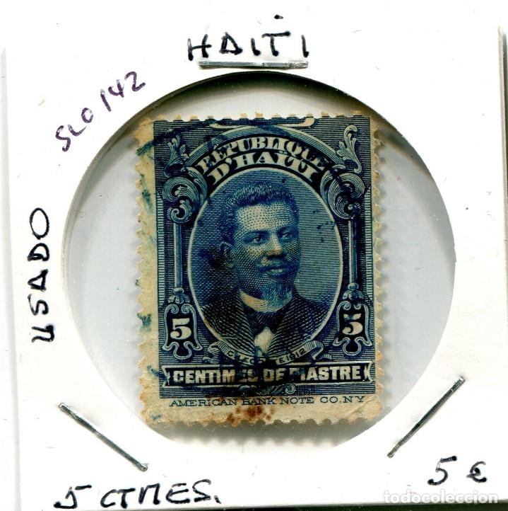 Sellos: 5 CENTIMES HAITI ( USADO ) ( SLO142 ) - Foto 1