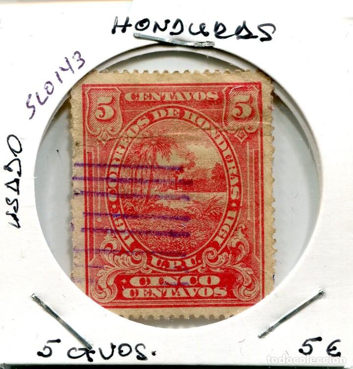Sellos: 5 CENTAVOS HONDURAS I ( USADO ) ( SLO143 ) - Foto 1